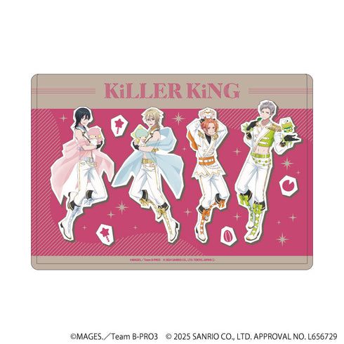 『B-PROJECT~熱烈*ラブコール~×サンリオキャラクターズ』キャラクリアケース04/KiLLER KiNG(等身イラスト)
